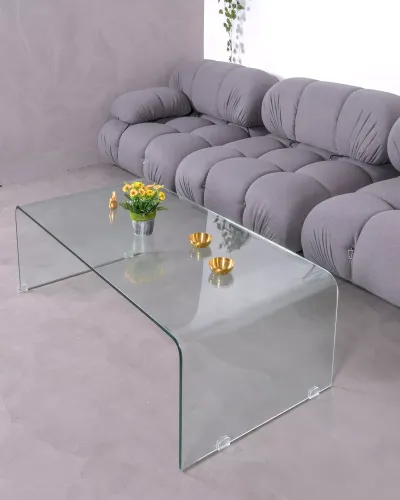 Couchtisch aus gehärtetem Glas | Designtische aus Glas | Nest Dream