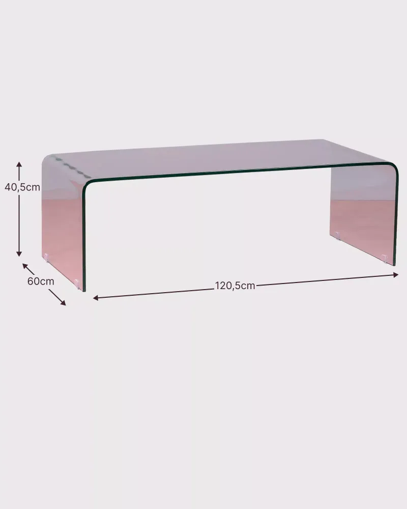 Couchtisch aus gehärtetem Glas | Designtische aus Glas | Nest Dream