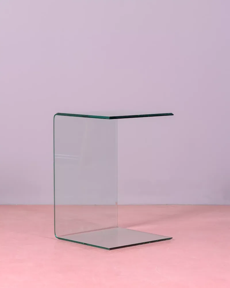 Sidebord i hærdet glas til sofa | Designborde Nest Dream