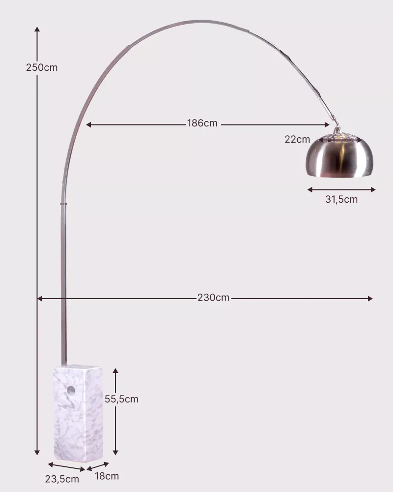 Nest Dream Lampă de podea din marmură naturală | Lămpi de podea | Dream