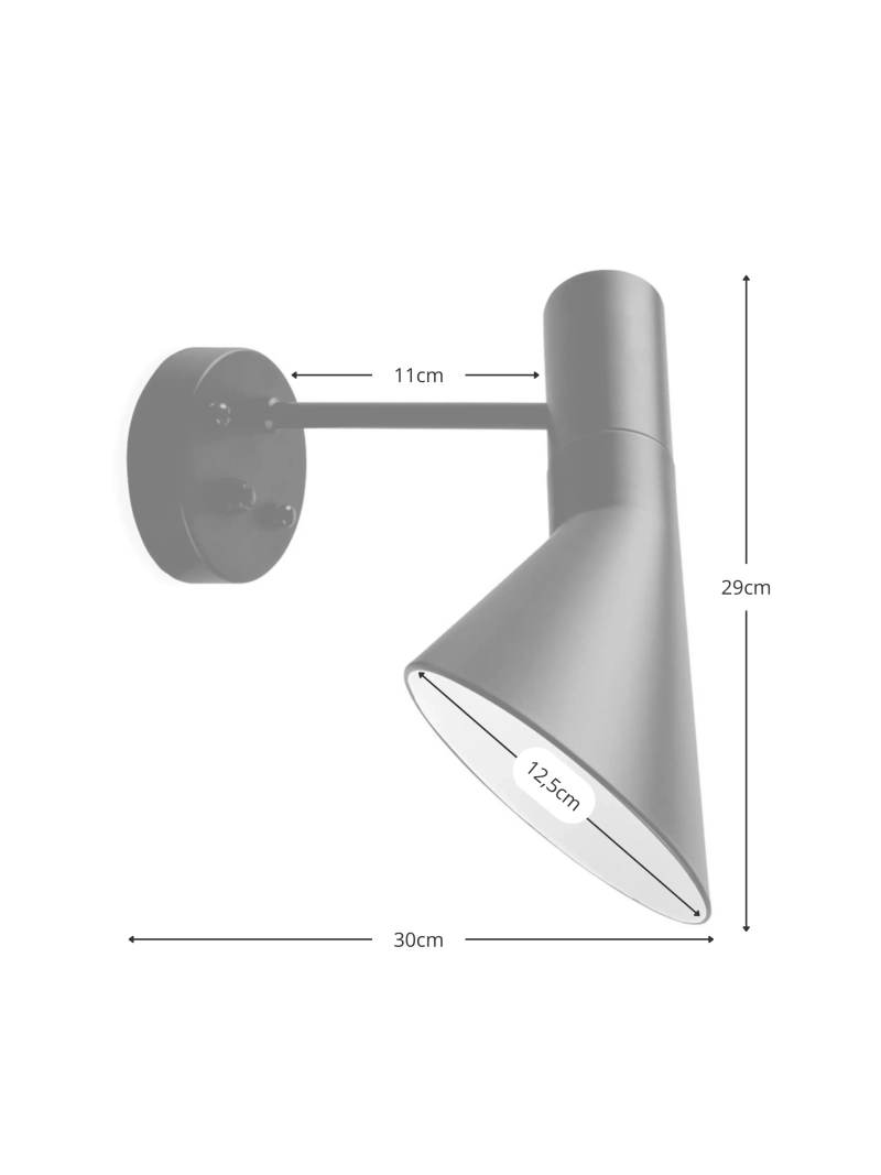 Modern vägglampa i stål med riktat ljus - Jhon NEST DREAM - 5