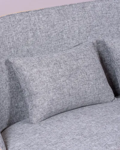 Nordic Earth Sofa aus Walnussholz und Baumwollpolsterung – Nest Dream