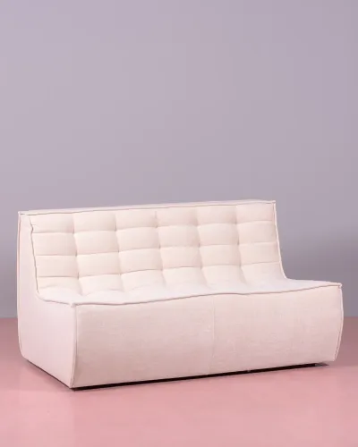 2-Sitzer-Sofa mit Baumwollbezug | Kostenloser Versand | Nest Dream