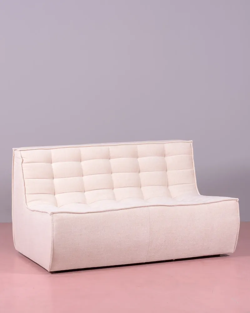 2-seater sofa upholstered in cotton | Free Shipping | Nest Dream