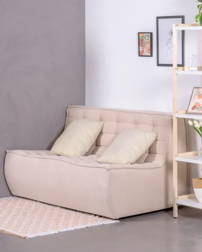 2-Sitzer-Sofa mit Baumwollbezug | Kostenloser Versand | Nest Dream