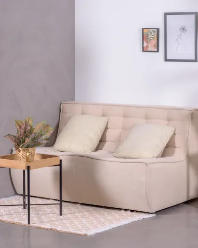 2-Sitzer-Sofa mit Baumwollbezug | Kostenloser Versand | Nest Dream