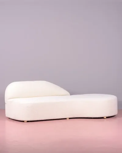 Sofa designerska Mozart z tkaniny bouclé | Darmowa wysyłka | Nest Dream