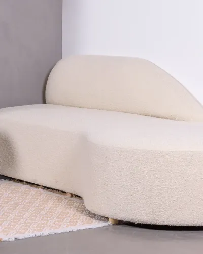 Design-Sofa Mozart aus Bouclé-Stoff | Kostenloser Versand | Nest Dream