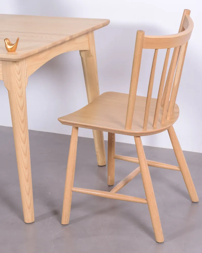 Silla Union Artesanal en Madera de Roble Natural| Nest Dream