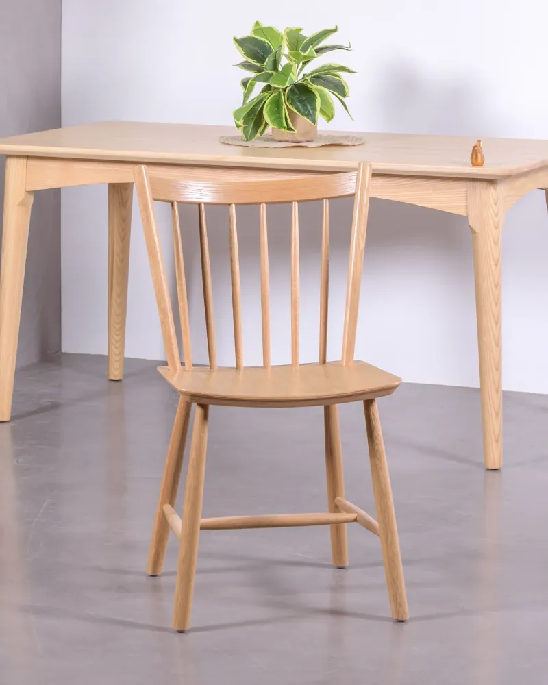 Handmade Union Chair in Natural Oak Wood | Nest Dream