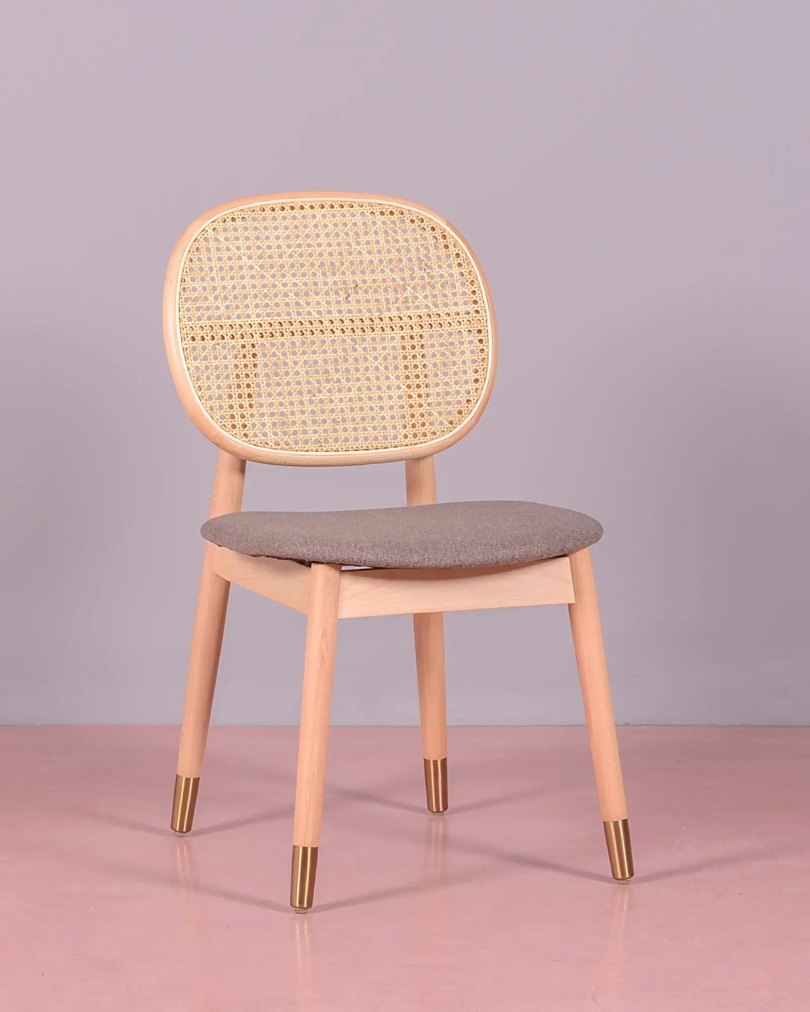 Marsh Chair in Natural Rattan and Cotton Cushion | Nest Dream