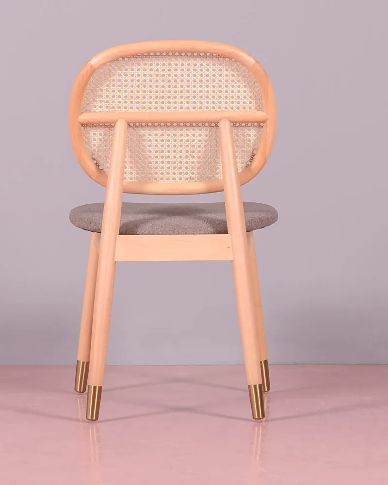 Marsh Chair in Natural Rattan and Cotton Cushion | Nest Dream