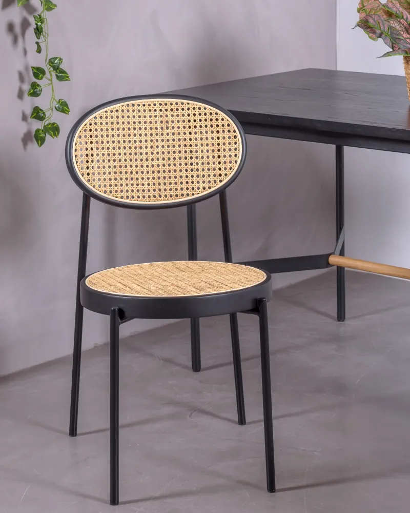 Cadeira North em rattan natural | Envio gratuito | Nest Dream