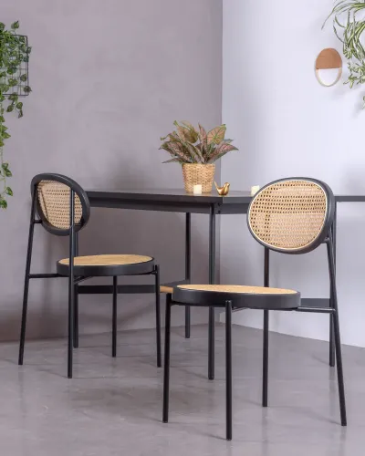 North chair in natural rattan | Free Shipping | Nest Dream