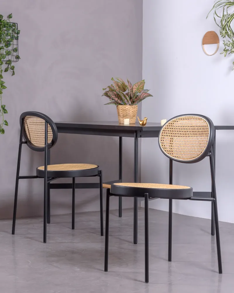 Cadeira North em rattan natural | Envio gratuito | Nest Dream