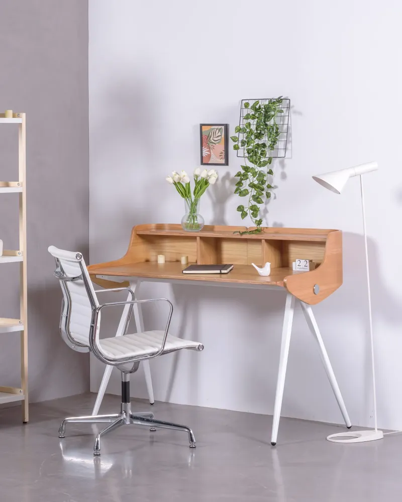 Table de bureau en bois de chêne d'Oakland | Livraison gratuite