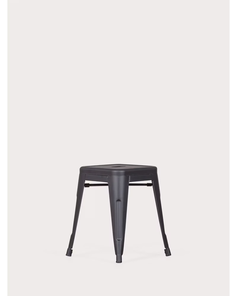 Taburete bajo industrial en acero (45cm) - Bistro NEST DREAM - 5