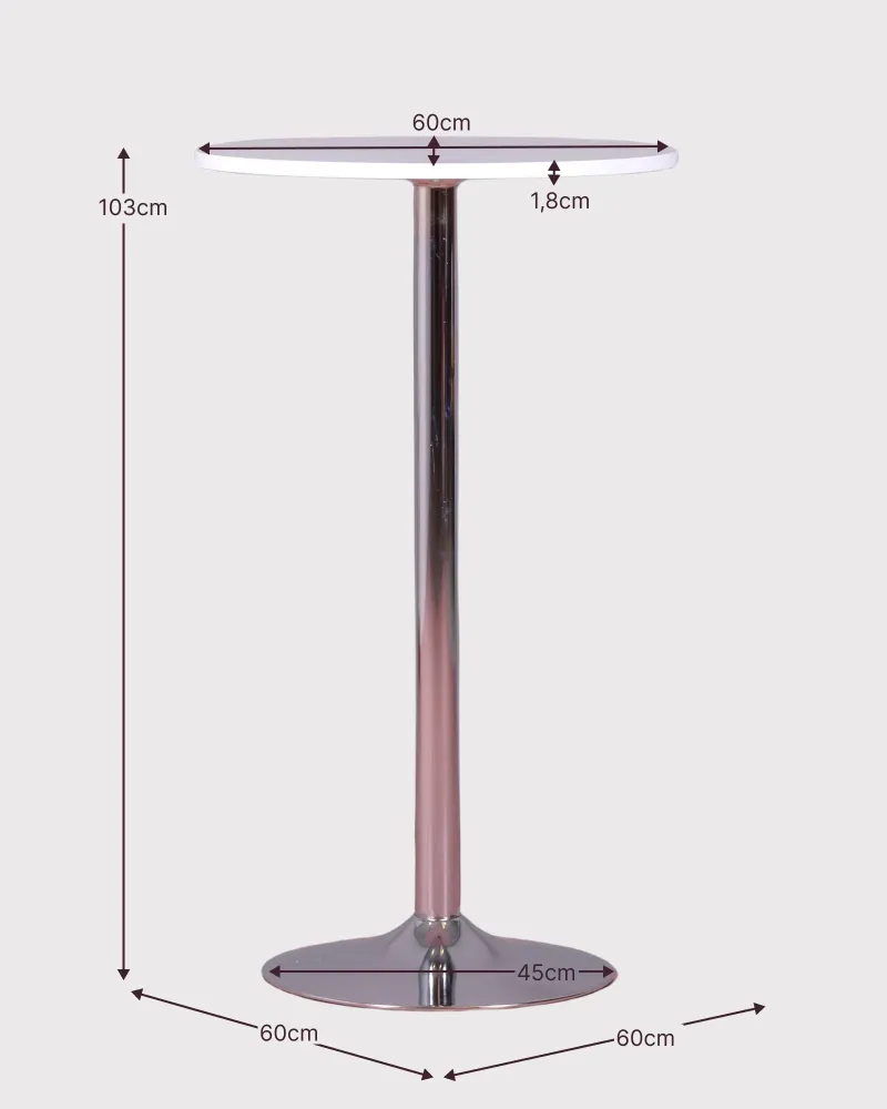 Design af højt bord Boom