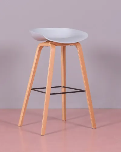 Tabouret Daxer au design nordique avec pieds en hêtre | Nest Dream