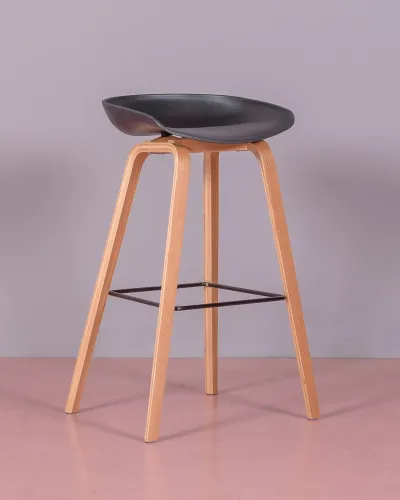 Nordic design Daxer stool with beech legs | Nest Dream