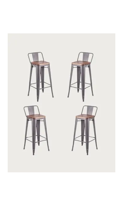 Taburetsæt | Pakker med 2-4 stk. 30-80 cm | Umiddelbar levering